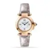 Replica Cartier Pasha de Cartier Women Quartz White Alligator Watch WGPA0018
