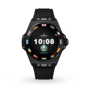 Replica Hublot Big Bang Men Quartz Black Rubber Watch 440.CI.1100.RX.EUR20